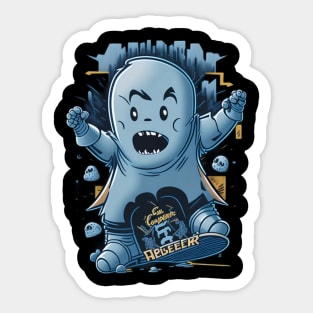 this is some boo sheet Casper Sticker